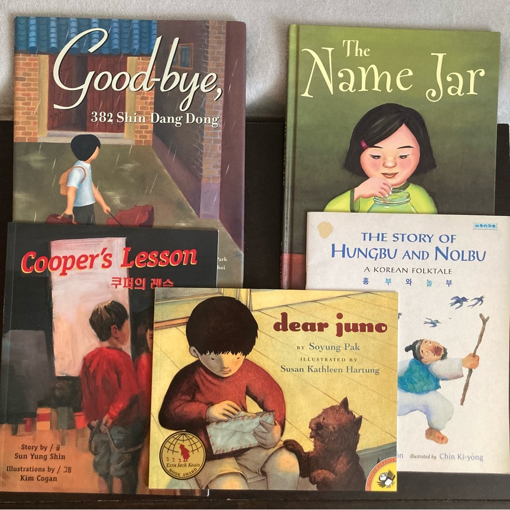 5 Korean story books